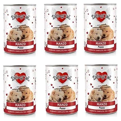 Disugual Cane Puppy Monoproteico 400gr Manzo (1/2)