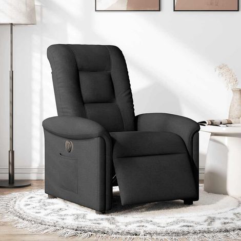 Maison Exclusive - Relaxsessel Elektrisch Schwarz Stoff