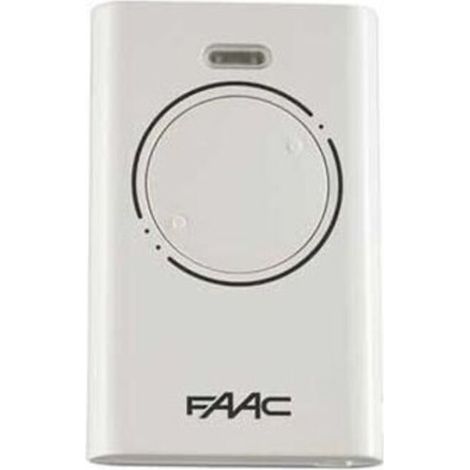 Émetteur radio 2 canaux FAAC XT2 868 SLH LR 787009, blanc (1/5)