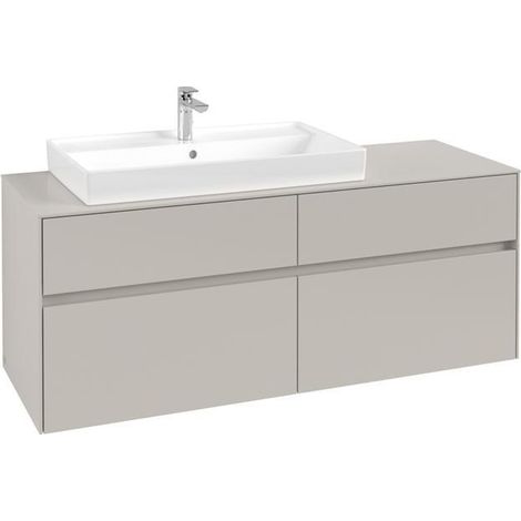 VB WTUS Collaro C08900 1400x548x500mm 4 unités WT li Gris clair