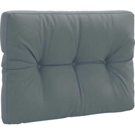 Coussin de dossier pour palette intérieur extérieur résistant aux UV bleu 70 x 60 x 12 cm (1/5)