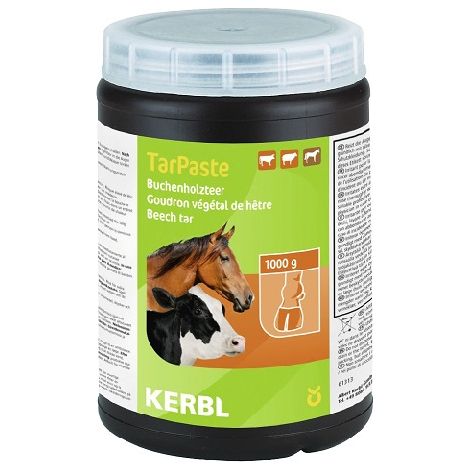 Kerbl Haya Tarpaste Tar, Care per i cavalli - barca 1 kg