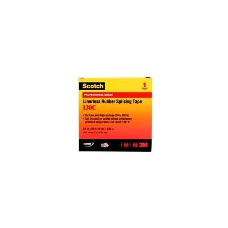 Scotch 130C cinta adhesiva eléctrica negra 19 mm x 9,1 m