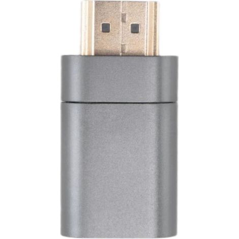 Adaptateur magnétique HDMI compatible haute définition 8K, convertisseur mâle-femelle, compatible avec les téléviseurs, projecteurs et ordinateurs portables, adaptateur magnétique simple WHBYV (1/4)