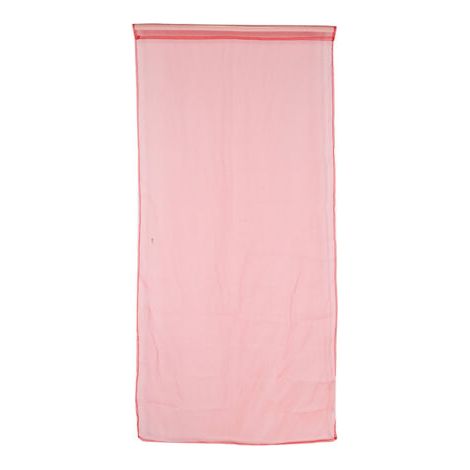 Phefop Rideau de Fenêtre Transparent avec Passe-Tringle, Polyester de qualité Supérieure, Filtrage de la Lumière, 200 X 100 Cm, Idéal pour Chambre et Balcon (Orange) (1/5)