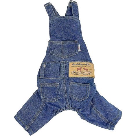 Vêtements et costumes pour chiens, salopettes en jean pour animaux de compagnie (1/5)