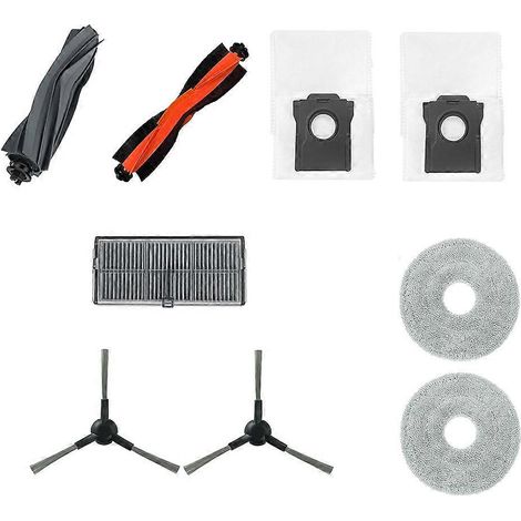 Suitable pour Searching X30 Sweeper Accessoires. Main Edge Brosse Filtre Screen Sac à poussière Towed Rag. (1/5)