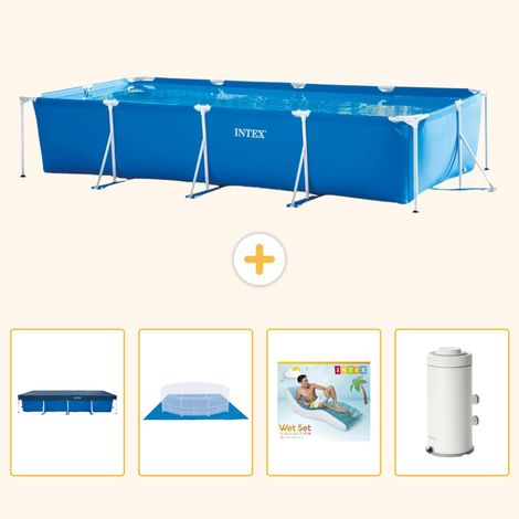 Intex Piscine Tubulaire Rectangulaire - 450x220x84 cm - 5-pièces S148 (1/5)