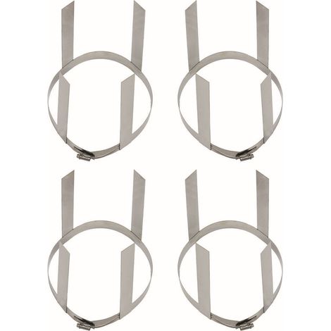 Abstandhalter DN 200 (4 Stk) f. Abgasleit.DN 200 i.Schornst., Edelst. (1/2)