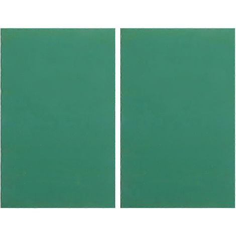 Lot de 2 tapis de découpe et de gravure pour protéger votre table de travail et réaliser des travaux manuels.-29X21X0.3CM-Green