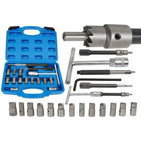 Fraises pour socles d'injecteurs d'injections kit 17 éléments (1/5)