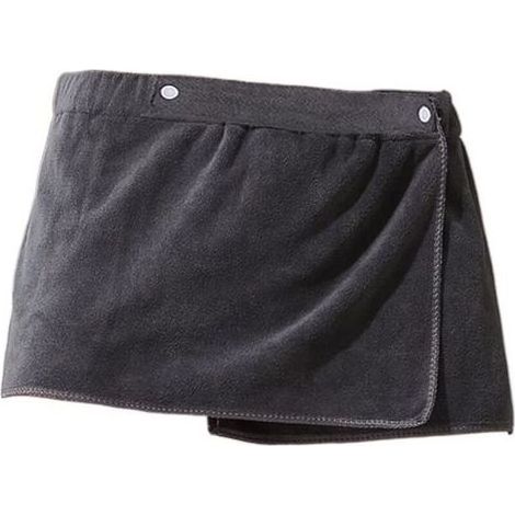 Jupe Hommes Hommes Portables Serviettes de Bain Magique Jupe Douche Molle Respirant baignade Plage Robe de Bain Sport Peignoir de Sport for Adulte 30 X 140 cm Gris (1/5)