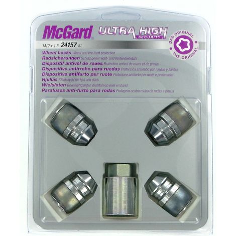 Dadi conici, kit 4 pz - Ultra High Security - F150