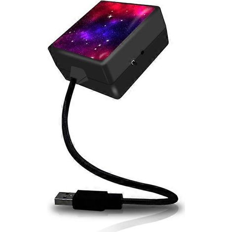 Mini lampe LED USB pour voiture, éclairage d'ambiance néon décoratif pour intérieur. (1/5)