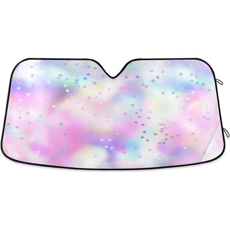 Pare-Soleil Avant Smoothy Neon Rainbow Glitter Pare-Brise