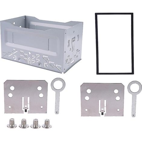 Cadre de montage pour autoradio double DIN universel pour voiture et fourgonnette (1/4)