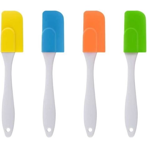 Spatule en Silicone - Non spécifié - Mini Spatule - Résistante à la Chaleur - Ergonomique - Antiadhésif (1/4)