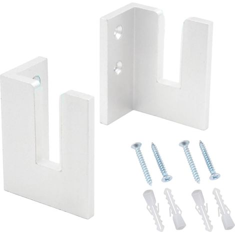 (blanc, 12 X 12 X 4 Cm) Support Skis De Garage 2 Prsentoirs Skis En Acrylique Un Incontournable Pour Les Amateurs De Sport, Local Skis Intrie (1/5)