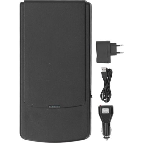 Détecteur d'espionnage portable, traqueur de surveillance pour maison et bureau, détecteur de caméras cachées, 110-240V avec prise européenne. (1/5)