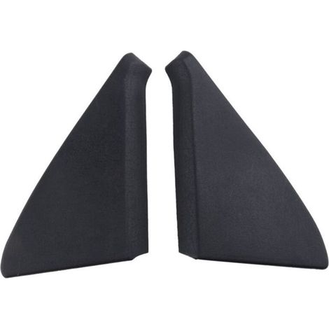 Noir ABS 1 Paire de Garnitures RéTroviseurs Porte pour Golf - GLI MK2 191837993 191837994