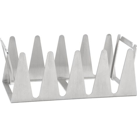 Support de barbecue multifonctionnel portable en acier inoxydable 304, idéal pour la maison, le jardin et le camping. Dimensions : 18 x 9 x 7 cm. (1/5)