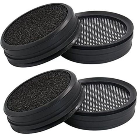 Paquete de 4 filtros HEPA de repuesto para aspiradoras Philips FC6729/FC6724/FC6725/FC6726 (1/4)
