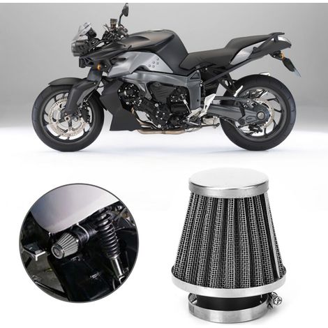 Filtro de aire de malla de acero de 54 mm para motores con forma de hongo, piezas de motocicleta. (1/3)