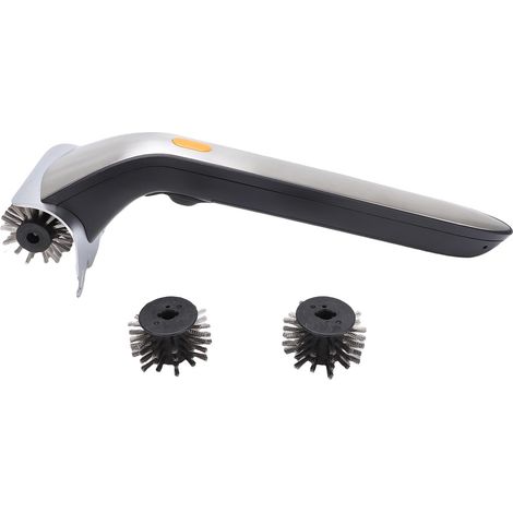Nettoyeur de gril électrique avec doubles brosses, pulvérisation d'eau, brosse à vapeur électrique Rechargeable en acier inoxydable pour barbecue (1/5)