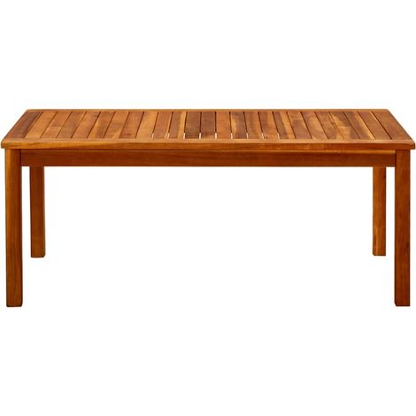 Maison Exclusive - Garten-Couchtisch 110x60x45 cm Massivholz Akaz