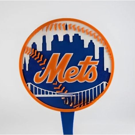 New York Mets Geburtstagstortenaufsatz - New York Mets Tortenaufsatz