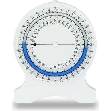 Inclinomètre de physiothérapie anti-fuite, plage de mesure précise de l'amplitude des mouvements, inclinomètre de physiothérapie anti-fuite pour étudiants et professionnels (1/4)
