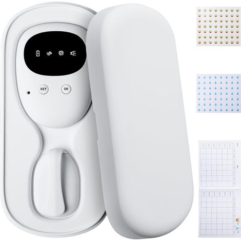 Alarma inalámbrica para enuresis con receptor y transmisor con clip, recargable por USB para niños pequeños y niños pequeños. (1/5)