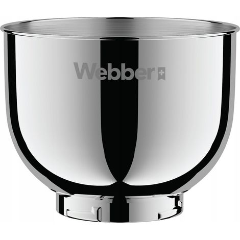 Recipiente INOX de 6L para procesador de alimentos Webber SM17 - Recipiente original, espacioso, de repuesto (1/3)