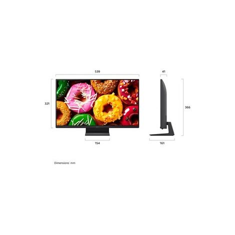 LG 24LB70006LA Téléviseur LED 24" Full HD webOS 26 HDR 120 Hz Noir (1/5)
