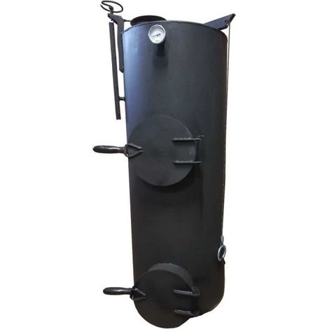 Estufa de leña de hierro fundido AMBIO 7KW (1/2)