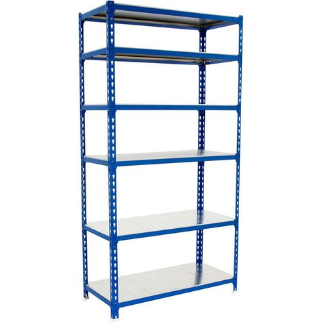 Simonrack Simonclick Superplus 6 Regale blau galva