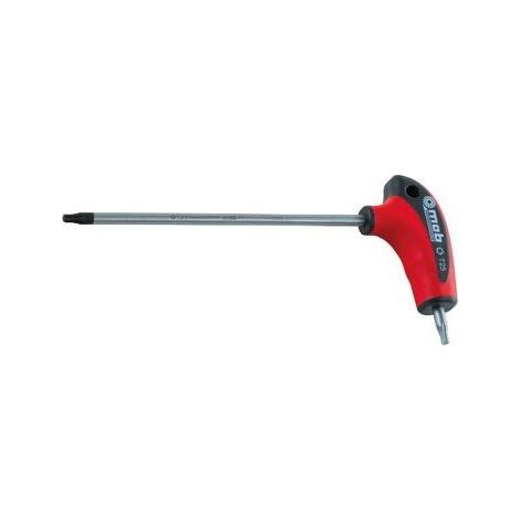 Clé mâle Torx® en T – Acier Silicium S2 forgé – Poignée bimatière – MOB
