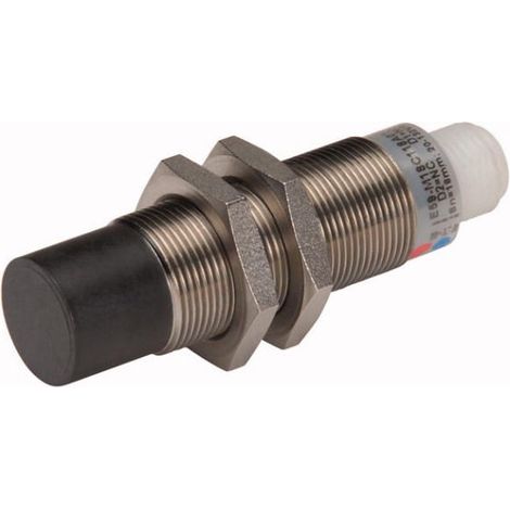 Détecteur de proximité inductif 1 O Sn 18mm 4L 6-48VDC NPN PNP M18 métal EATON E59-M18C116D01-D2