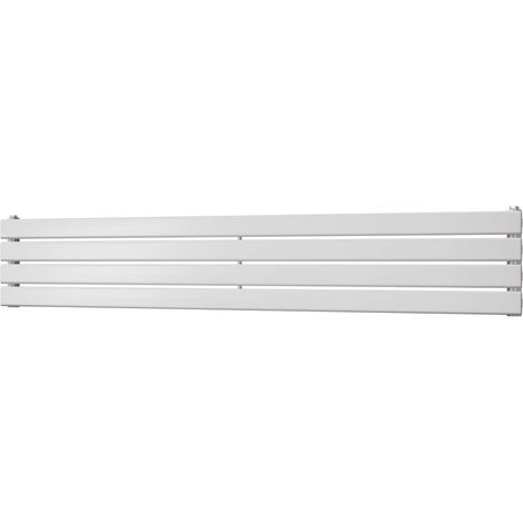 Typhoon Axis - White Horizontal Radiator H272mm x W1600mm Single Panel (1/3)