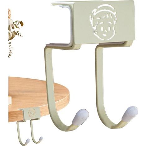 Desk Hook, Handbag Hanger, Portable and Mobile Desk Bag Holder for Headphones, Reducing Desk Clutter for Office Table (1/5)