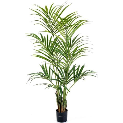 Palmier Kentia artificiel H 200 cm 192 feuilles artificielles - dimhaut: H 200 cm - couleur: Vert (1/3)