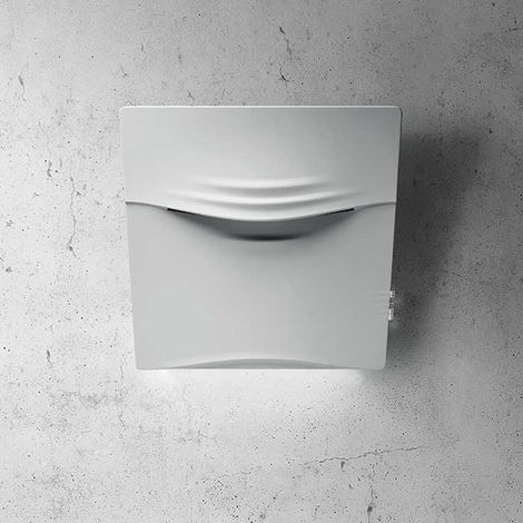 Elica CONCETTO SPAZIALE WH-F-75 Cappa a parete filtrante 75 cm 515 m³-h Classe A+ 54 dB Touch colore Bianco (1/4)