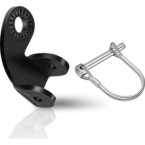 Attache de coupleur d'attelage de remorque de vélo, Adaptateur de Fixation de coupleur de vélo en Acier, pour Enfants, Animaux domestiques, remorques de Chargement (1/5)