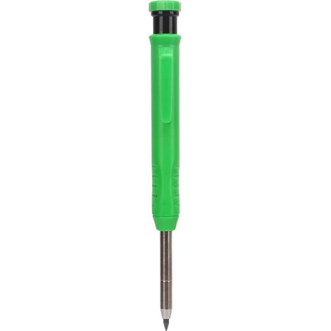 Solides Zimmermannsbleistift-Set, tragbarer Bleistift mit integriertem Anspitzer und schlitzloser Kappe für Designer (1/5)