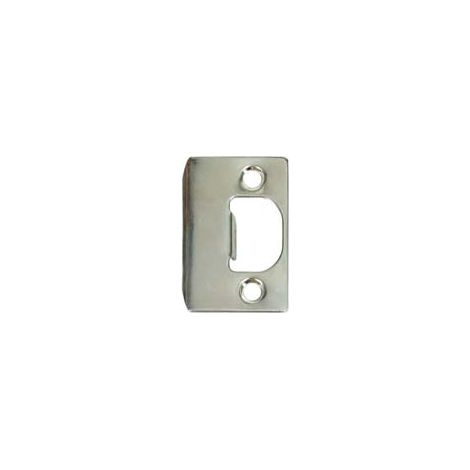 CONTROBORDO STANDARD IN OTTONE NICHELATO PER SCROCCO TUBOLARE- - mm.40x57 (P875 US15) - 6 pezzi MERONI