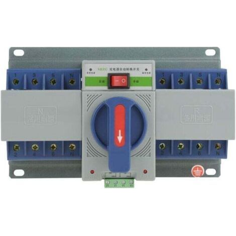 Intelligenter automatischer Umschalter mit zwei Stromversorgungsoptionen (220 V 63 A 4-polig) (1/5)