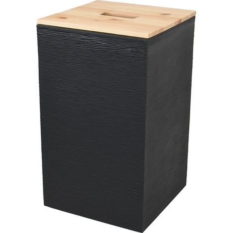Caja cuadrada para gránulos de madera 36 litros - Eda