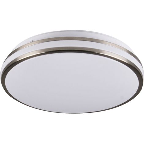 Plafoniera LED Polux Orbit Ø28 nichel 15W 4000K 1600lm (1/5)