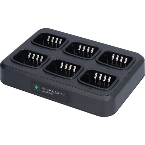 Station de recharge 6 en 1 pour Talkies-Walkies PD780 PD702 PD782 - Chargeur universel avec prise européenne (1/5)