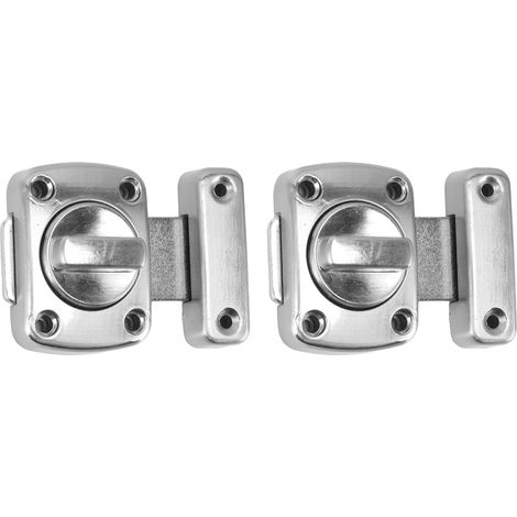 Loquet de porte antirouille, bords lisses, prise en main confortable, bouton ergonomique, verrou de porte carré pour porte de cuisine (1/5)